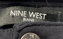 Load image into Gallery viewer, Nine West Womens Black Dark Wash Pockets Skinny Leg Jeans Pants Size 12
