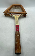 Load image into Gallery viewer, Vintage All Pro Classic Wood Tennis Racket With Wooden Press Shaper Frame Keeper
