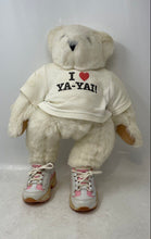 Load image into Gallery viewer, Vermont Teddy Bear White I Love Ya-Yai T-Shirt Stuffed Animal Plush Toy
