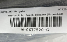 Load image into Gallery viewer, Amazon Echo 2nd Generation Gray Alexa-Enabled Bluetooth Smart Speaker Untested
