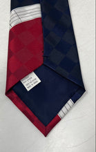 Load image into Gallery viewer, A. Rogers Mens Multicolor Printed Bar Tack On Blade &amp; Tail Designer Tie
