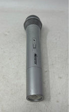 Load image into Gallery viewer, Memorex MKS8002 Silver Battery Operated Karaoke Wireless Microphone Untested
