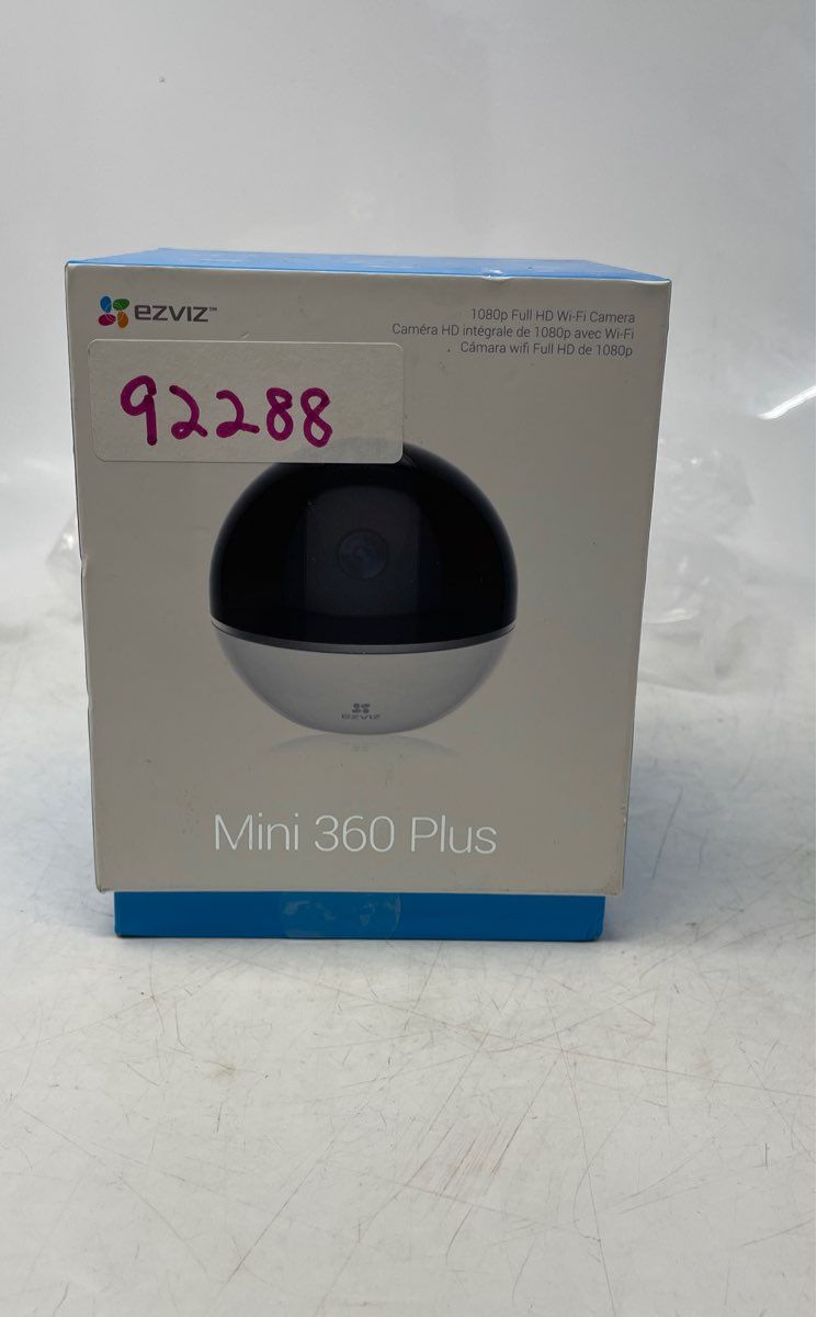 Ezviz Mini 360 Plus White 1080p Full HD Wi-Fi Home Security Camera Not Tested
