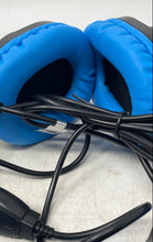 Load image into Gallery viewer, Butfulake SL-300 Black Blue Adjustable Headband Over-Ear Pro Gaming Headset
