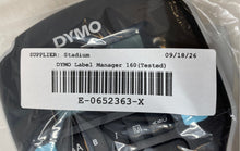 Load image into Gallery viewer, DYMO LabelManager 160 Black Portable Handheld Label Maker Device Tested
