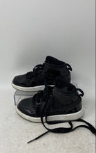 Load image into Gallery viewer, Nike Kids Air Jordan 1 Mid SE DV1339-004 Black Lace-Up Sneaker Shoes Size 11C
