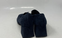 Load image into Gallery viewer, 275 Central Womens Blue Square Toe Slip-On Block Heel Loafer Shoes Size EUR 38
