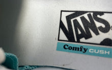 Load image into Gallery viewer, Vans Unisex Lowland CC White Gold Hook And Loop Sneaker Shoes Size M3.5 W5
