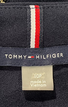 Load image into Gallery viewer, Tommy Hilfiger Womens Dark Blue Short Sleeve Round Neck Zipper Shift Dress 10P
