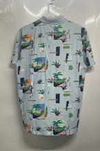Load image into Gallery viewer, Lacoste Mens Multicolor Printed Short Sleeve Regular Fit Polo Shirt Size Large
