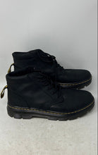 Load image into Gallery viewer, Dr. Martens Unisex Bonny Black Leather Lace-Up Ankle Combat Boots Size M11 W12
