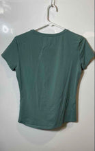 Load image into Gallery viewer, Emporio Armani Womens Green Short Sleeve Crew Neck Pullover T-Shirt Size 42
