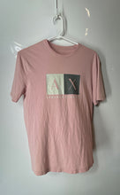 Load image into Gallery viewer, Armani Exchange Mens Pink Short Sleeve Pullover Graphic T-Shirt Size Small
