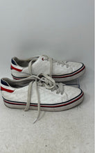 Load image into Gallery viewer, Tommy Hilfiger Womens Falcor White Blue Red Lace-Up Sneaker Shoes Size 9M
