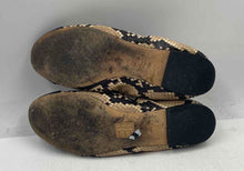 Load image into Gallery viewer, Authentic Tory Burch Womens Beige Black Animal Print Ballet Flats Size 9M
