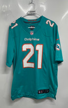 Load image into Gallery viewer, Nike Mens Green Miami Dolphins Eric Rowe #21 On Field NFL Athletic Jersey Size S
