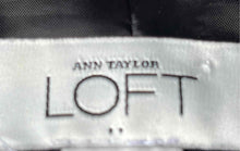 Load image into Gallery viewer, Loft Ann Taylor Womens Black Long Sleeve Notch Lapel One-Button Blazer Size 14
