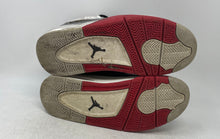 Load image into Gallery viewer, Nike Kids Air Jordan Dub Zero DV1360-160 White Red Black Sneaker Shoes Size 7Y
