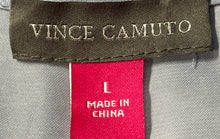 Load image into Gallery viewer, Vince Camuto Womens Light Blue Long Sleeve Shirt Dress Size Large

