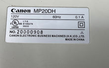 Load image into Gallery viewer, Canon MP20DH 12 Digit 2 Color Electronic Printing Calculator Not Tested
