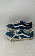 Load image into Gallery viewer, Vans Womens Old Skool Blue Round Toe Low Top Lace-Up Sneaker Shoes Size 6
