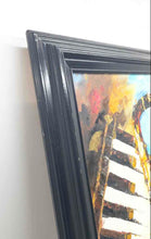 Load image into Gallery viewer, Signed And Framed Saxophone Trombone And Piano Musical Instrument Art Painting
