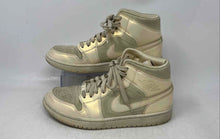 Load image into Gallery viewer, Nike Womens Air Jordan 1 Mid Yellow Leather Lace-Up Sneaker Shoes Size 8.5
