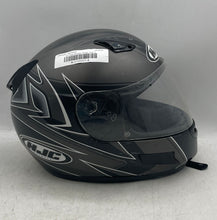 Load image into Gallery viewer, HJC Unisex Raven CL-SP Black Gray Striped Full Face Motorcycle Helmet Size S

