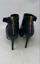 Load image into Gallery viewer, Michael Kors Womens Lara Black Leather Stiletto Heel Ankle Booties Size 7.5M
