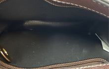 Load image into Gallery viewer, Beya Womens Brown Snakeskin Leather Chain Strap Flap Mini Crossbody Bag
