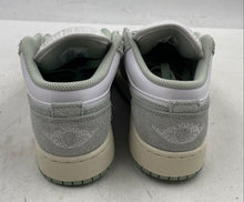 Load image into Gallery viewer, Authentic Nike Boys Air Jordan 1 Low SE FN9137 White Green Sneaker Shoes Sz 4.5Y
