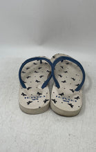 Load image into Gallery viewer, Coach Womens 7200002 Blue White Open Toe Slip-On Flip Flop Sandals Size 7B
