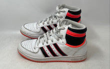 Load image into Gallery viewer, Adidas Boys Top Ten RB HR1415 White Black Red Lace-Up Sneakers Shoes Size 6.5

