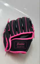 Load image into Gallery viewer, Franklin Inferno Black Pink Dura-Bond Lacing Right Hand Throw Baseball Glove
