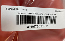 Load image into Gallery viewer, Franco Sarto Womens Pink Leather Double Handle Inner Pockets Shoulder Purse
