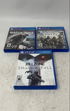 Load image into Gallery viewer, Lot Of 3 Pcs Assorted PlayStation 4 Mixed Variety Video Games Not Tested
