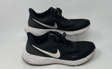 Load image into Gallery viewer, Nike Mens Revolution 5 BQ3204-002 Black White Low Top Sneakers Shoes Size 10.5
