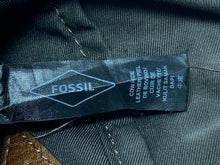 Load image into Gallery viewer, Authentic Fossil Womens Brown Adjustable Strap Messenger Bag Stained
