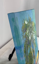 Load image into Gallery viewer, Decorative Framed Three Palm Trees Art Painting Signed By Melinda Bradshaw
