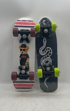Load image into Gallery viewer, Set Of 2 Pcs Rebel Unisex Kids Outdoor Sporting Mini Skateboard Patiently
