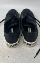Load image into Gallery viewer, Karl Lagerfeld Paris Womens Bella Black Lace-Up Sneaker Shoes Size 7.5M
