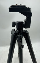 Load image into Gallery viewer, XPIX Black Aluminum Adjustable 3-Way Pan Head Foldable Camera Tripod Stand
