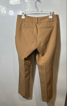 Load image into Gallery viewer, Ann Taylor Womens Brown Flat Front Slash Pocket Straight Leg Ankle Pants Size 2

