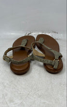 Load image into Gallery viewer, Michael Kors Womens Brown Gray Signature Print Flat Thong Sandals Size 9.5M
