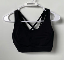 Load image into Gallery viewer, Lululemon Womens Black Energy Luxtreme Criss Cross Activewear Sports Bra Size 4
