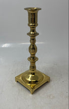 Load image into Gallery viewer, Unbranded Golden-Tone Home Decor Square Base Candle Holder Collectible
