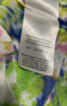 Load image into Gallery viewer, DKNY Womens Multicolor Abstract Print Sleeveless V-Neck Blouse Top Size XS
