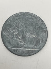 Load image into Gallery viewer, 1937 Buffalo Nickel 3" Medal Token Metal Coin
