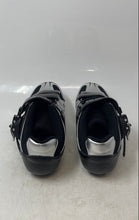 Load image into Gallery viewer, Genai Mens Black Silver-Tone 3 Bolt Low Top Speed Road Cycling Shoes Size EUR 39
