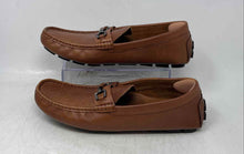 Load image into Gallery viewer, Aldo Mens Brown Leather Moc Toe Slip-On Driving Loafer Shoes Size 9.5
